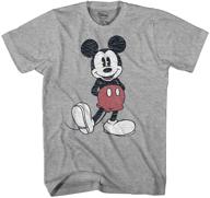 👕 футболка heather disney classic standing: премиум мужская одежда для фанатов диснея! логотип