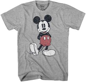 img 1 attached to 👕 Футболка Heather Disney Classic Standing: премиум мужская одежда для фанатов Диснея!