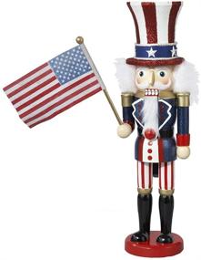 img 3 attached to Hollywood Adler 15 Inch Wooden Nutcracker