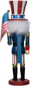 img 2 attached to Hollywood Adler 15 Inch Wooden Nutcracker