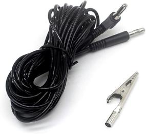 img 3 attached to 🔌 Optimized Grounding Cable Alligator Clip (16.5 inches)