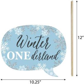 img 2 attached to Funny ONEderland Snowflake Wonderland Birthday