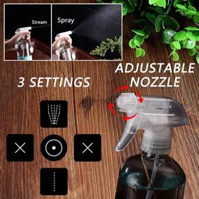 img 1 attached to 🧴 Frosted Refillable Bottles: Versatile Containers for All Your Settings