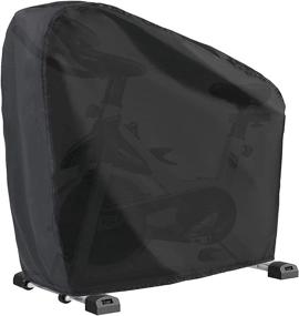 img 4 attached to 🚲 Waterproof Dustproof Exercise Bike Cover - Upright & Indoor Cycling Protector for Stationary and Recumbent Peloton Bicycles. Perfect Outdoor Protection