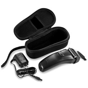 img 1 attached to 🔌 Caseling Hard Case for Remington F5 5800 Foil Shaver - Men's Electric Razor with Mesh Pocket for Accessories