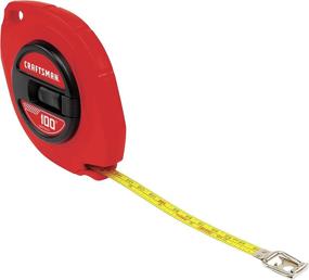 img 1 attached to CRAFTSMAN Steel 100 Foot CMHT34216: Ultimate Precision and Durability for Measuring Needs