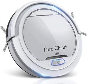 img 4 attached to 🤖 SereneLife PUCRC25 V3 Robot Vacuum Cleaner - Superior Lithium Battery for 90 Min Run Time - Efficient Cleaning for Carpet & Hardwood Floors - Self-Detects Stairs, Pet Hair, Allergies - Silver