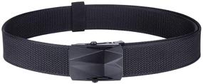 img 2 attached to Moonsix Tactical Military Adjustable Buckle Men's Accessories in Belts