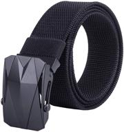 moonsix tactical military adjustable buckle men's accessories in belts logo