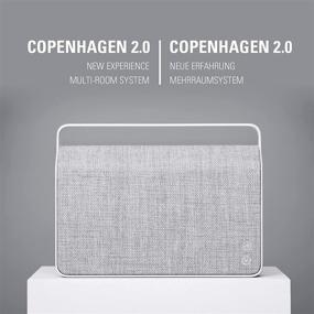 img 3 attached to 🎵 Vifa Copenhagen 2.0 - Bluetooth Speaker, Nordic Design, Ideal Portable Wireless Speaker for Apple iPhone iOS and Samsung Android (Pebble Grey)