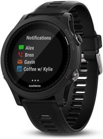 img 2 attached to Обновленный Garmin Forerunner 935 - 🏃 Стильные спортивные часы с GPS для бега - Черные