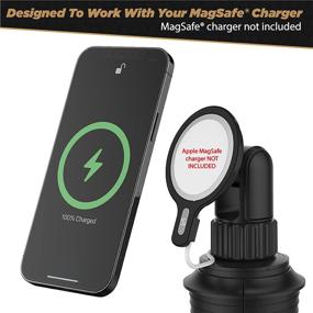 img 3 attached to 🔌 SCOSCHE MagicMount MSC Cup Phone Mount Kit - Compatible with MagSafe Chargers (MSHCUPMPD20-SP)