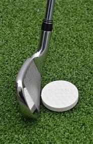 img 2 attached to 🏌️ Izzo Golf Flatball Swing Training Aid - Improve Your Golf Game with the White Flatball!