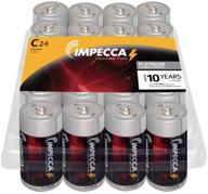 🔋 impecca c batteries - high performance, long lasting (24-pack) - platinum series logo