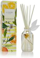 🍊 lovspa coastal citrus reed diffuser oil and sticks set - air freshener for bathroom, bedroom, kitchen or living room - top housewarming gift idea for women and men - handcrafted in the usa logo