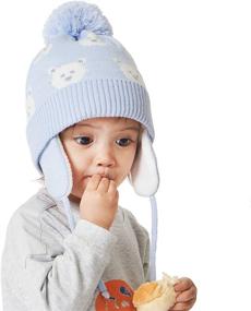 img 2 attached to FZ FANTASTIC ZONE Toddler Earflap Boys' Accessories for Cold Weather