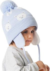 img 1 attached to FZ FANTASTIC ZONE Toddler Earflap Boys' Accessories for Cold Weather