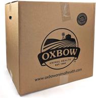 🌱 oxbow animal health orchard grass hay - premium natural feed for chinchillas, rabbits, guinea pigs, hamsters & gerbils in bulk size логотип