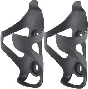 img 4 attached to 🚲 Enhjoy Ultra-Light Full Carbon Fiber Water Bottle Cage Holder for Road Bike and MTB - Pack of 2