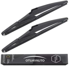 img 4 attached to 🚗 Задние стеклоочистители OTUAYAUTO 85242-42040 для Toyota Rav4 2013-2017 - набор из 2 штук (10") - замена качественных задних стеклоочистителей для заднего окна автомобиля