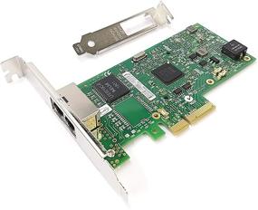 img 3 attached to 💻 HINYSENO Dual Port RJ-45 10/100/1000Mbps PCI-Express x 4 Gigabit Ethernet Server Adapter: A Powerful Dual Port Network Interface Controller Card with I350AM2 Chipset for Unmatched Performance - Compare to Intel I350-T2