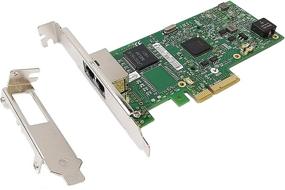 img 4 attached to 💻 HINYSENO Dual Port RJ-45 10/100/1000Mbps PCI-Express x 4 Gigabit Ethernet Server Adapter: A Powerful Dual Port Network Interface Controller Card with I350AM2 Chipset for Unmatched Performance - Compare to Intel I350-T2