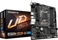 gigabyte b560m ds3h ac – powerful intel lga 1200 micro-atx motherboard with dual m.2, pcie 4.0, and usb 3.2 gen1 logo