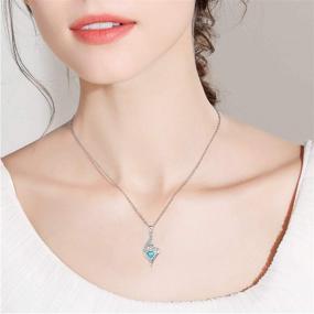 img 3 attached to ❤️ I Love You Mom Necklace: Stunning 925 Sterling Silver Jewelry Gift for Women, Mom & Wife