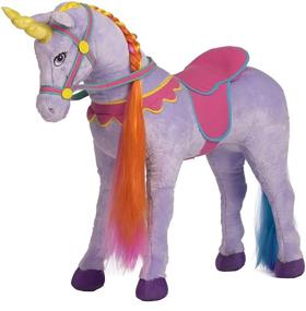 img 4 attached to 🦄 Rockin Rider Sprinkles Stable Unicorn: Magical Playtime with Endless Adventure