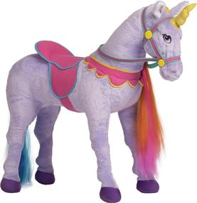 img 3 attached to 🦄 Rockin Rider Sprinkles Stable Unicorn: Magical Playtime with Endless Adventure