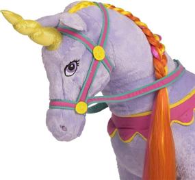 img 2 attached to 🦄 Rockin Rider Sprinkles Stable Unicorn: Magical Playtime with Endless Adventure