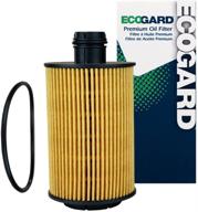 🚗 high-quality ecogard x10232 premium cartridge oil filter, ideal for ram 1500 3.0l diesel (2014-2018), 1500 classic 3.0l diesel (2019), jeep grand cherokee 3.0l diesel (2014-2019) logo