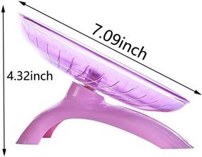 img 3 attached to 🐹 Silent and Quiet Pink Hamster Flying Saucer Exercise Wheel Toy for Gerbil, Rat, Chinchillas, Guinea Pig, Squirrel, and Small Animals