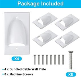 img 1 attached to Bundled Cabling Dust Proof Internal Management Accessories & Supplies