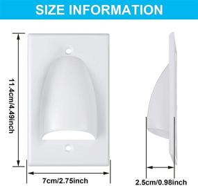 img 2 attached to Bundled Cabling Dust Proof Internal Management Accessories & Supplies