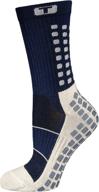 🧦 enhance your game with trusox mid-calf crew thin soccer socks (pair) logo