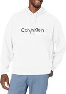 calvin klein french hoodie heather men's clothing logo