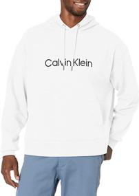 img 4 attached to Calvin Klein French Hoodie Heather Men's Clothing