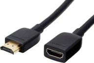 🔌 3 фута hdmi удлинительный кабель - amazon basics высокоскоростной мужской на женский логотип