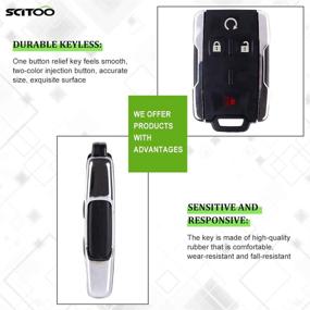 img 1 attached to SCITOO Replacement Button Keyless M3N32337100