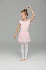 img 2 attached to 👗 Stylish MdnMd Flutter Sleeve Leotard Ballet Attire for Girls – Clothing and Dresses