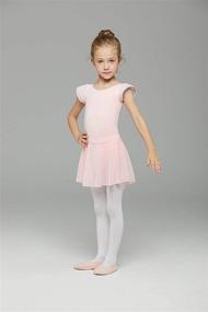 img 3 attached to 👗 Stylish MdnMd Flutter Sleeve Leotard Ballet Attire for Girls – Clothing and Dresses