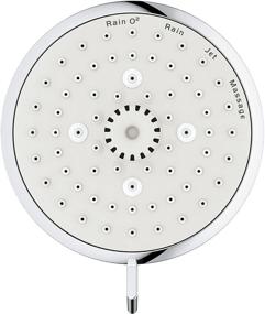 img 3 attached to 💦 Grohe Tempesta Cosmopolitan 100 2.5 GPM Shower Head with 4 Spray Options in Starlight Chrome