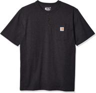 carhartt workwear pocket heather 2x large men's shirt - durable and stylish clothing logo