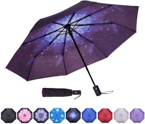 img 4 attached to ☂️ Lightweight Windproof Automatic Umbrellas by NOOFORMER