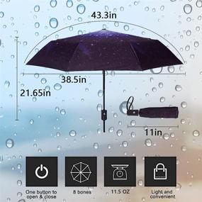img 3 attached to ☂️ Lightweight Windproof Automatic Umbrellas by NOOFORMER