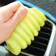 ultimate car cleaning gel kit: universal detailing & dust remover for automotive interiors, including vents, pc, laptops logo