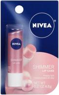 nivea shimmer lip care stick - pearly shimmer logo