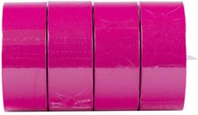 img 3 attached to 🦆 Duck Washi Tape - Pink Craft and Decorating Tape, 0.75 in. X 15 yd, Pack of 4 Rolls