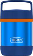 blue thermos stainless 🔵 steel vacuum 10oz food jar логотип